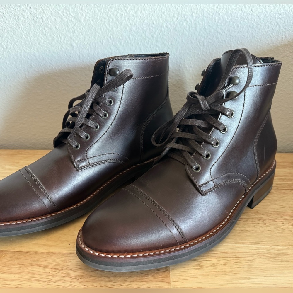 Thursday Captain Boots Size 8 Brown